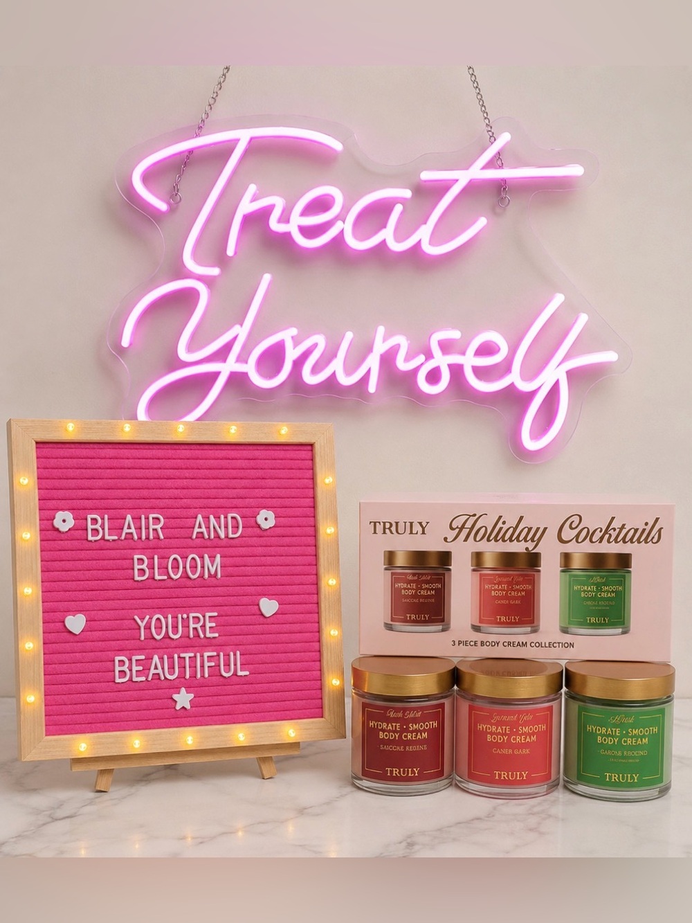 TRULY 2025 Holiday Cocktails Body Cream Gift Set